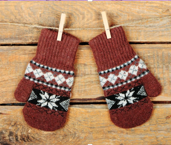 Des mitaines pour l'hiver